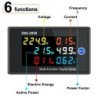 Contor digital AC SINOTIMER D85-2058, voltmetru, ampermetru, wattmetru, frecvență, factor de putere, energie kWh, 230V